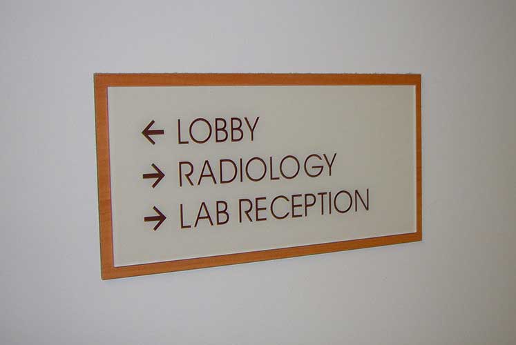 interior sign